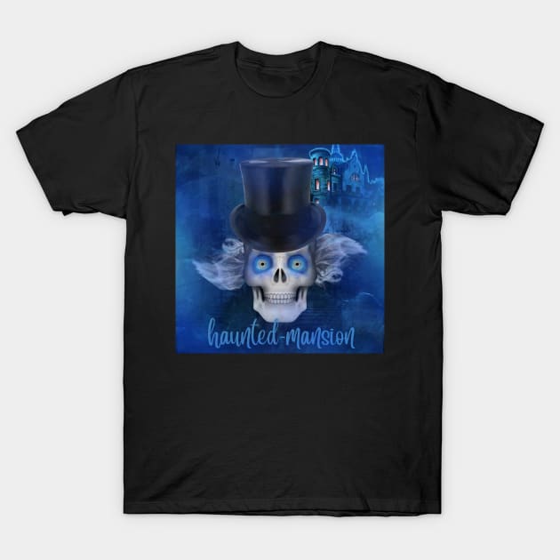 Haunted Mansion hat skull T-Shirt by LAMCREART